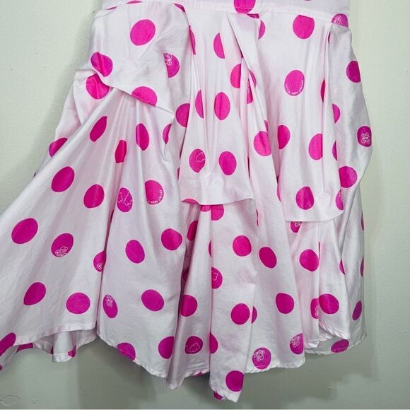 Little Marc Jacobs Blue Polka Dot Dress - Picture 4 of 5